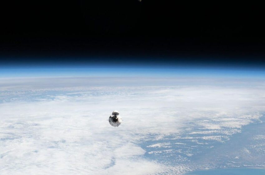  La primera misión privada a la ISS aterriza con éxito sobre el Atlántico