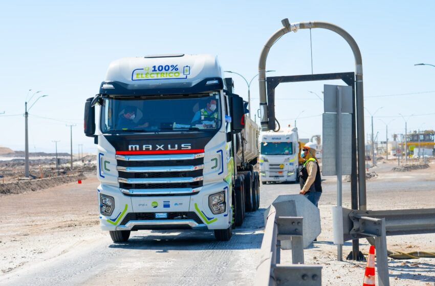  PRIMER TRACTOR CAMIÓN MAXUS ELÉCTRICO PARA LA MINERÍA – – Tour Innovación