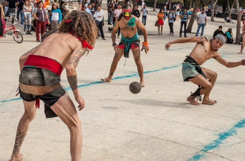  Sonora le da vida al Ulama de cadera o mejor conocido como el 'juego de pelota mesoamericano'