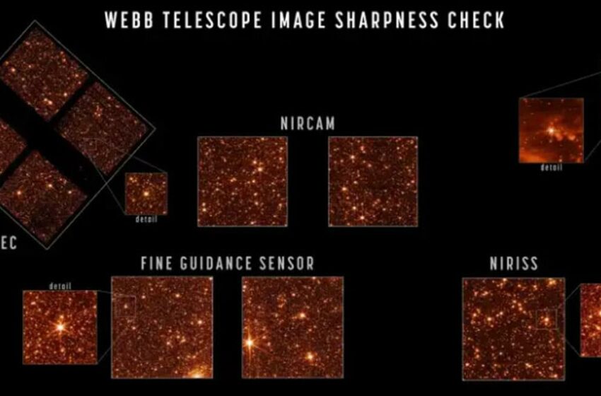  El Telescopio ‘James Webb’ ya fue «alineado» y lo presumió con imágenes