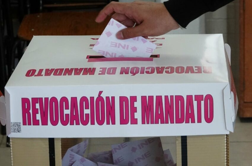  Así transcurrió la consulta de Revocación de Mandato tras 10 horas de participación ciudadana