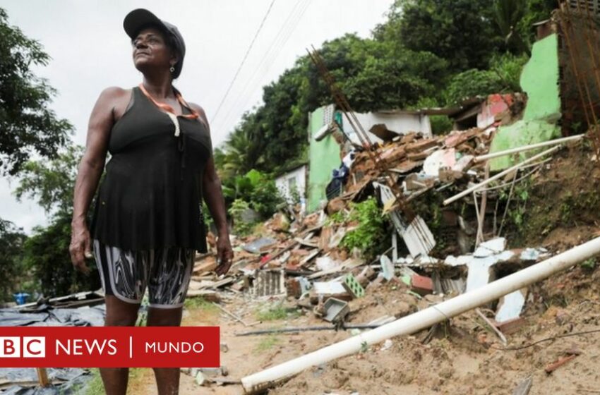  Brasil: más de 100 personas mueren en deslaves causados por las fuertes lluvias en el noroeste del país