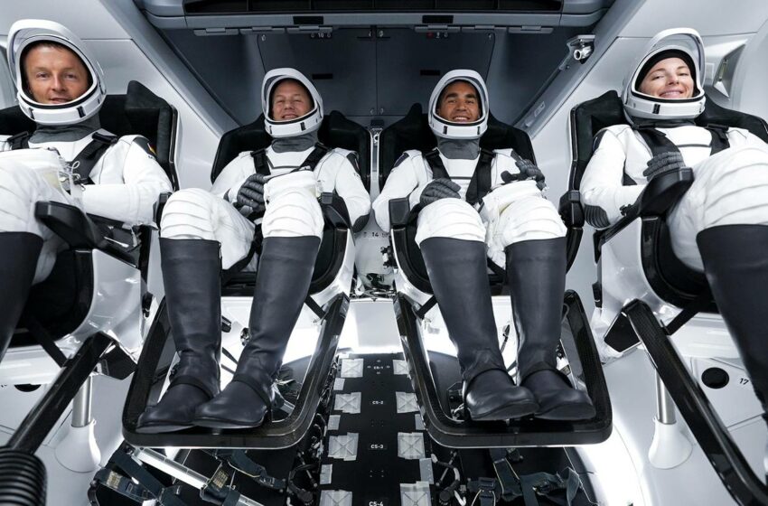  Regresan exitosamente a la Tierra cuatro astronautas de cápsula Space X