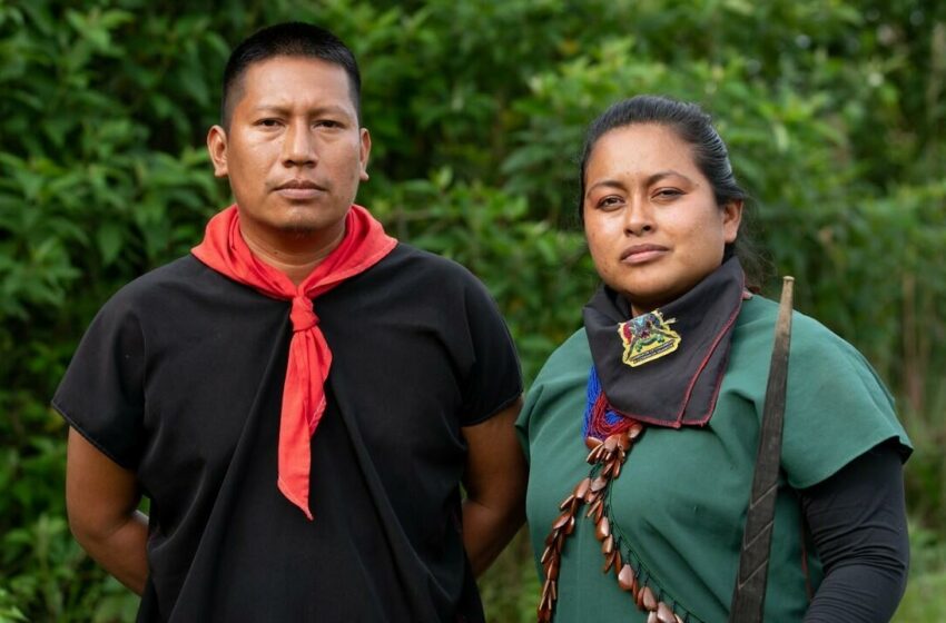  Indígenas ecuatorianos recibieron el Premio Goldman 2022 por la defensa de sus territorios