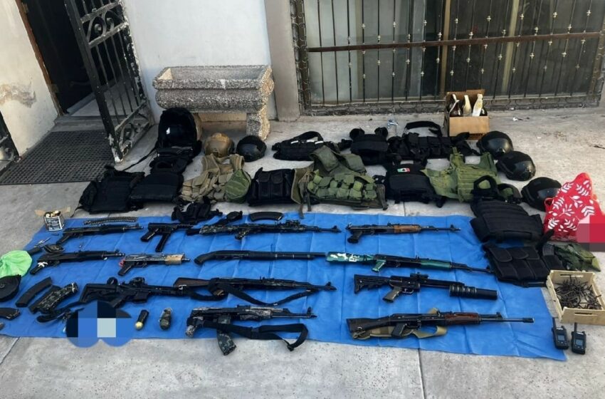  Armamento, narcóticos, equipo táctico… entre lo asegurado por la FGR en Sonora | Aristegui Noticias