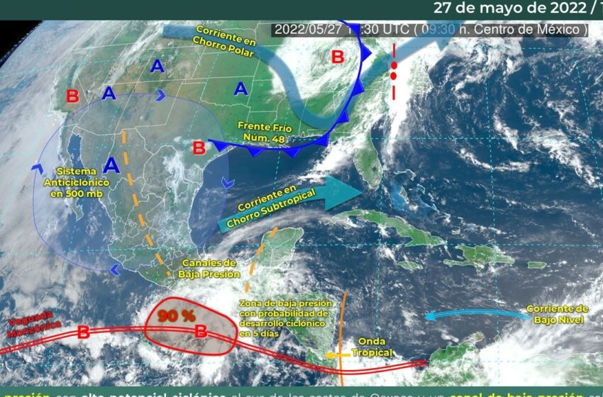  Cercanía de ciclón tropical provocará lluvias en Oaxaca – Big Fish