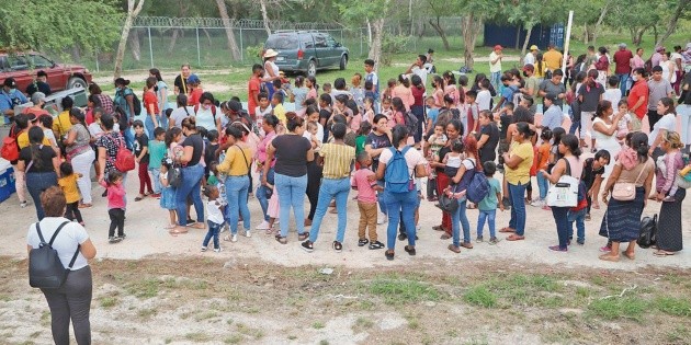  Migrantes se entregaron a las autoridades en Chiapas