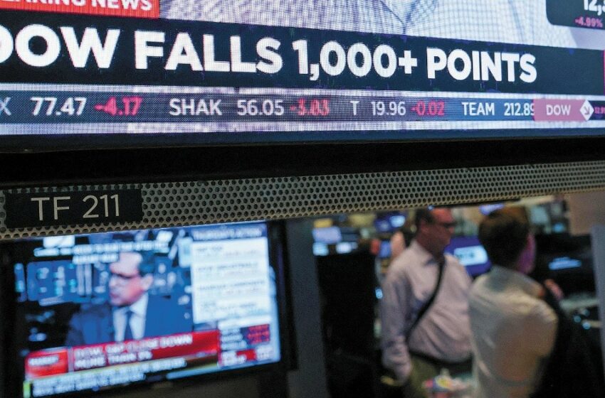  NASDAQ pierde 25% de su valor en lo que va del 2022