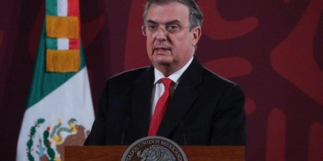  Ebrard viaja a EU en gira de trabajo