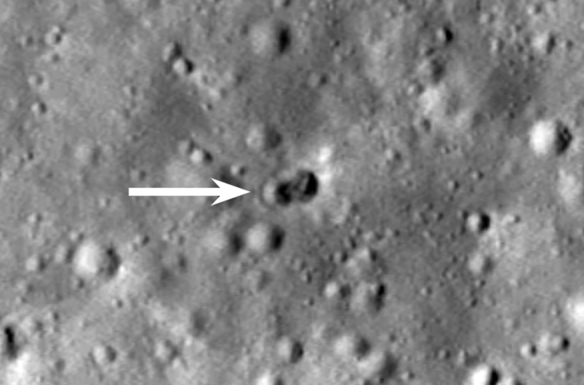  Espectáculo al doble: Cohete impacta en la Luna y deja dos cráteres