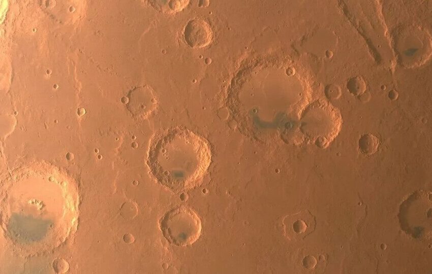  Una nave espacial china obtiene imágenes de todo el planeta Marte