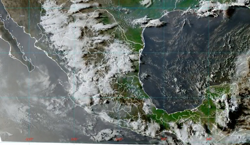  Se pronostican lluvias puntuales muy fuertes para Chiapas, y fuertes en Guerrero y Oaxaca