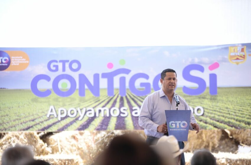  Entrega Gobernador apoyos a productores agropecuarios en San Diego de La Unión