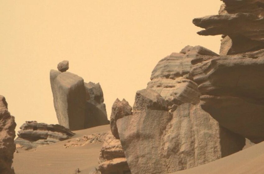  Como en Tandil: encuentran una “piedra movediza” en Marte