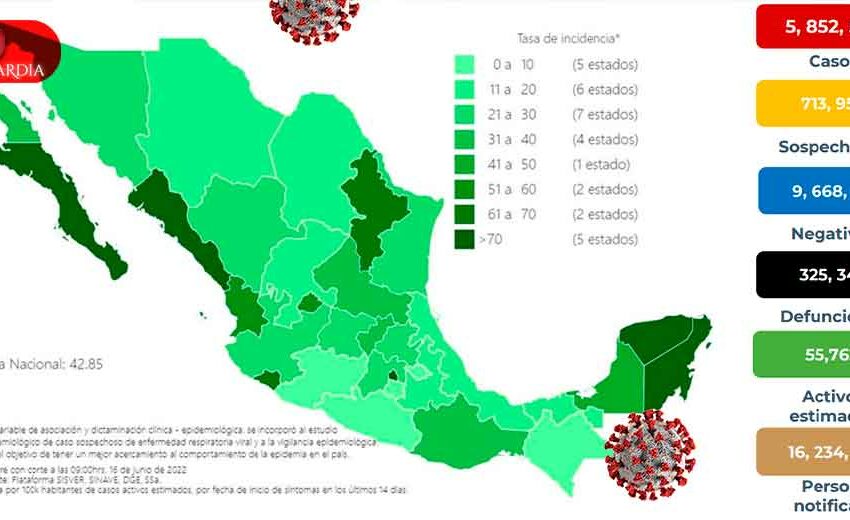  México llega a 325 mil 340 muertes por COVID-19 – Vanguardia de Veracruz