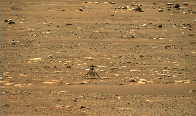 Este es el nuevo récord que logra Ingenuity en la superficie de Marte