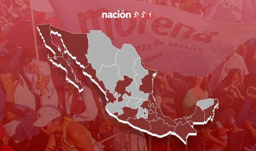  Mapa: Morena gobernará a más de 73 millones de mexicanos – nación321