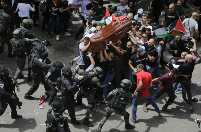  Israel cierra investigación sobre violento funeral de Abu Akleh; Al Jazeera obtuvo imagen de bala
