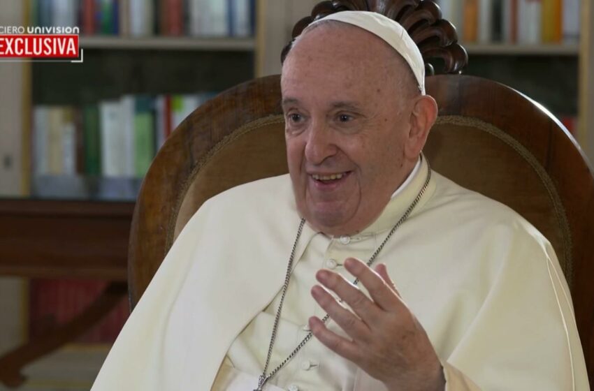  El papa Francisco pide comer menos carne y habla de dónde viviría en caso de renunciar