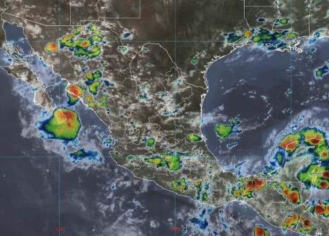  Esta noche se pronostican lluvias intensas en Veracruz