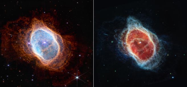  James Webb vs. Hubble: diferencias en las imágenes tomadas por ambos telescopios