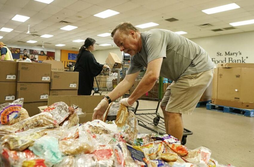  Vuelven filas a bancos de alimentos en Estados Unidos por inflación – Publimetro