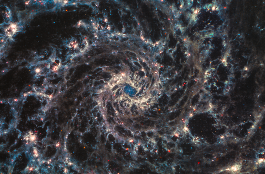  El James Webb nos muestra la «Galaxia fantasma» con un nivel de detalle nunca antes visto