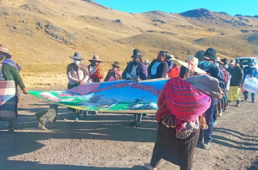  Puno: protestan en ingreso a minera Ciemsa-Las Aguilas en Lampa lrsd | Sociedad – LaRepublica