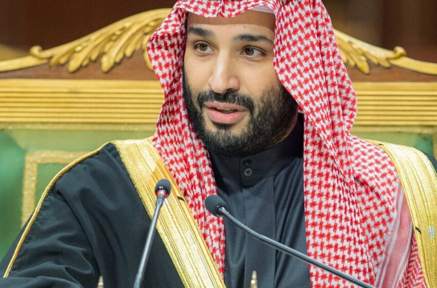  Macron recibe al polémico príncipe heredero de Arabia Saudí