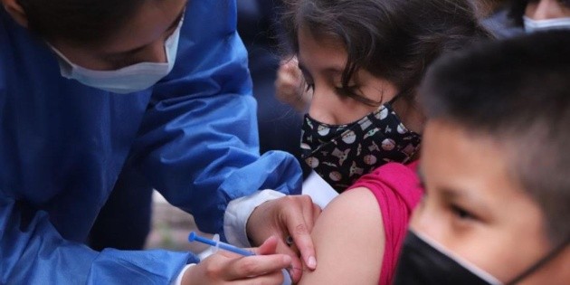  Aplican vacuna anticovid a niños de 5 a 8 años en San Luis Potosí