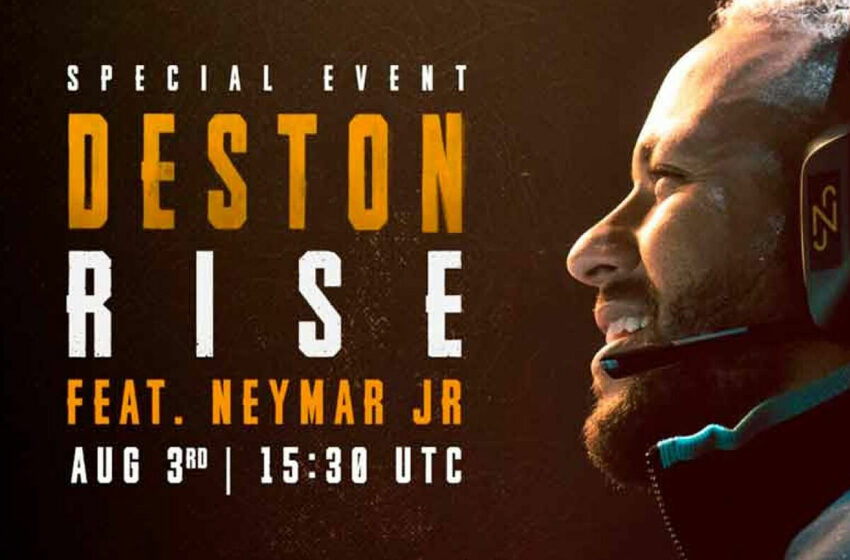  Mira a Neymar Jr. jugando PUBG en vivo para presentar el nuevo mapa: Deston