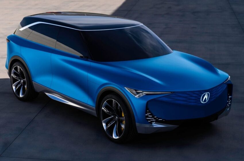  Acura Precision EV, el prototipo de SUV eléctrico que será realidad en 2024