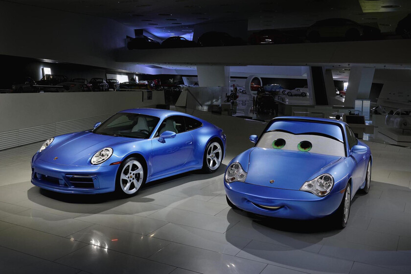 ¡Sally ya es una realidad!: Porsche y Pixar dan vida al personaje de Cars modificando un 911 Carrera GTS