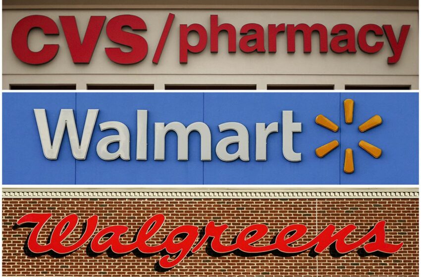  Walmart, CVS y Walgreens, condenados a pagar 650 millones de dólares por la crisis de los opioides