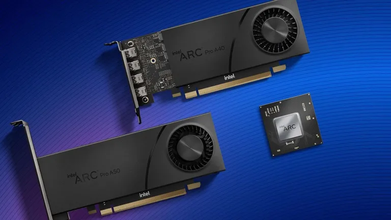  Intel presenta las primeras tarjetas gráficas Arc destinadas al ámbito profesional