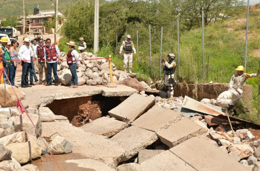  En Sonora, lluvias siguen provocando estragos en Nogales – Grupo Milenio