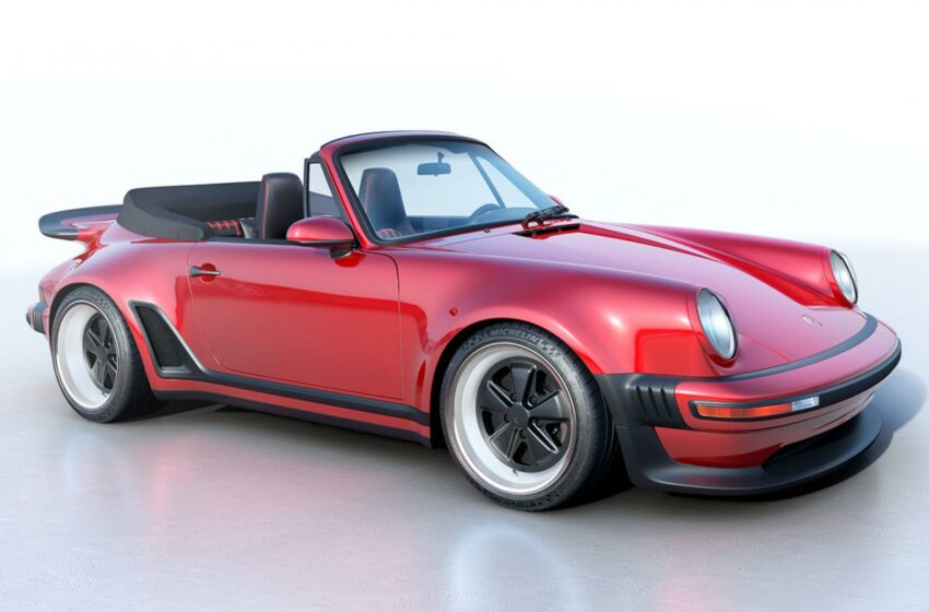  Singer reinterpreta el Porsche 911 cabrio a través del Turbo Study