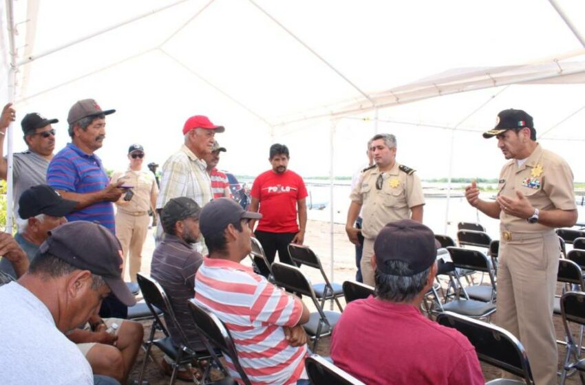  Capitanía de Puerto sugiere a pescadores de Escuinapa tener medidas de seguridad, y …