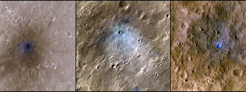  InSight de la NASA detecta por primera vez impactos de meteoritos en Marte