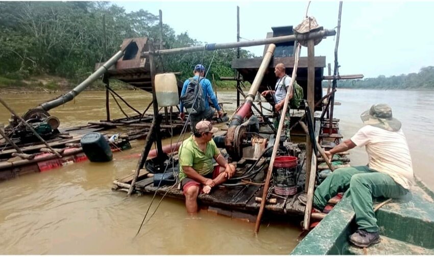  Detienen a dos involucrados de la minería ilegal en la Reserva Nacional de Tambopata