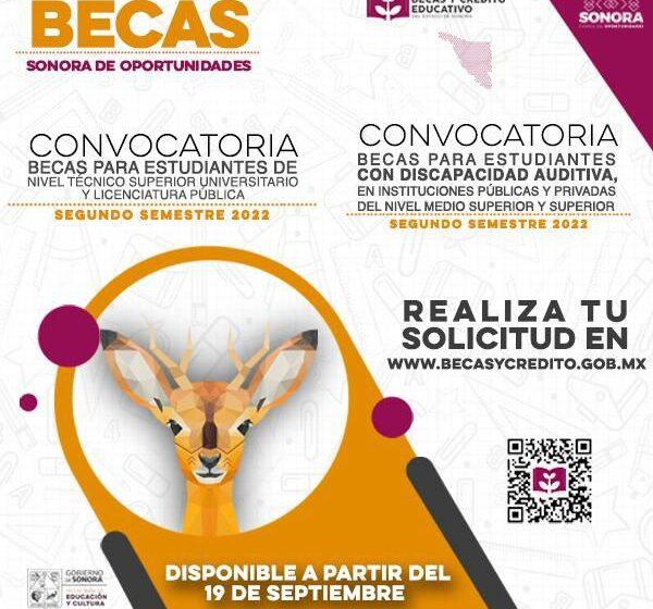  Lanza Ibcees nueva convocatoria para becas Sonora de Oportunidades | Educación – TVP
