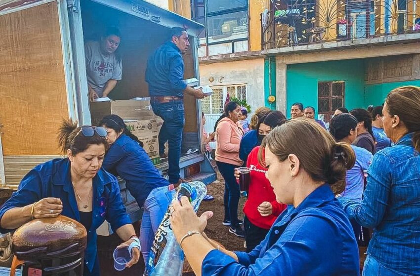  DIF Pénjamo lleva alimentos a afectados por las inundaciones – En Tinta Negra