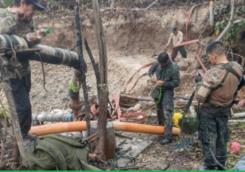  Huánuco: Destruyen equipos de minería ilegal en zona colindante a la Reserva Comunal El Sira