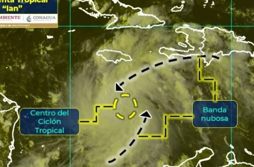  Tormenta Tropical “Ian” se convertirá en huracán categoría 4, afectará Cancún y toda la …