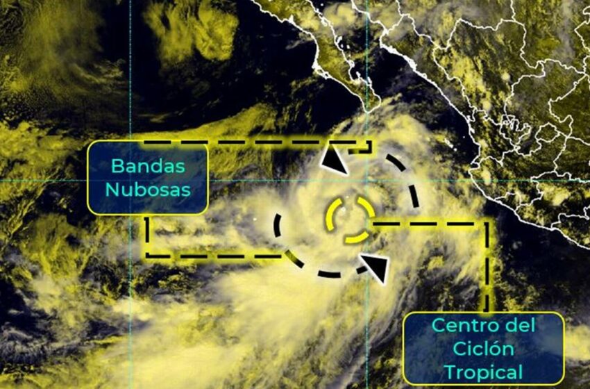  Se forma depresión tropical “Once E” al sur de BCS – El Sudcaliforniano