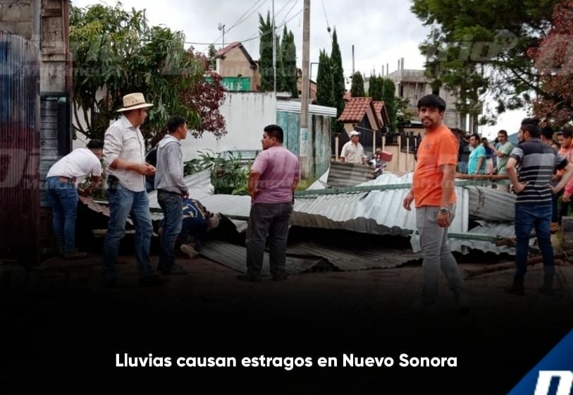  Lluvias causan estragos en Nuevo Sonora – Diario de Chiapas