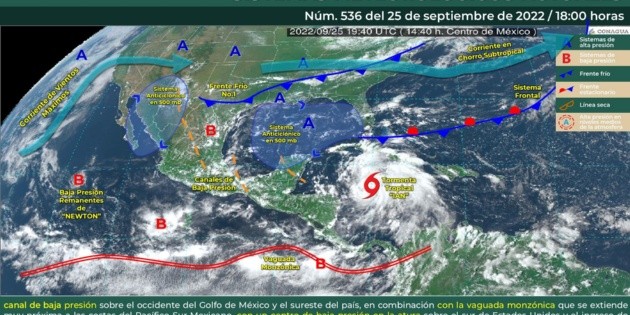  "Ian" arribará al Golfo de México como un huracán mayor