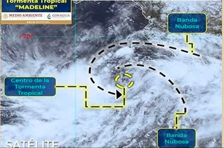  Se forma la tormenta tropical 'Madeline' en el Océano Pacífico – Super Channel 12