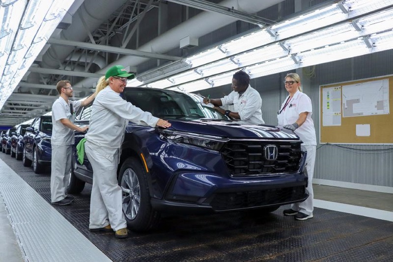  Inicia producción del nuevo Honda CR-V 2023 en América del Norte