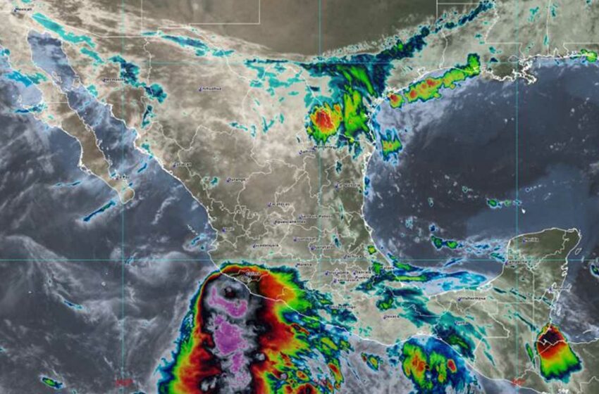  Conagua pronostica lluvias torrenciales en zonas de Michoacán y Guerrero por posible …